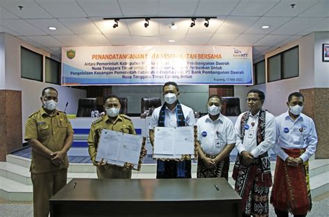 Pemkab Malaka Pilih Bank NTT Wujudkan Pengelolaan Keuangan Profesional