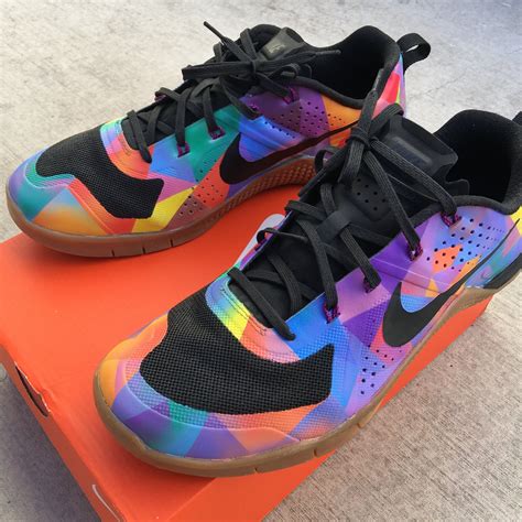Custom Painted Nike Metcon 4 Prism B Street Shoes