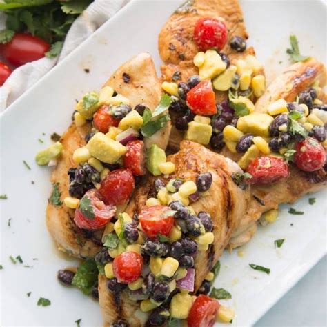 Easy Recipe Perfect Cilantro Lime Chicken With Avocado Salsa Prudent