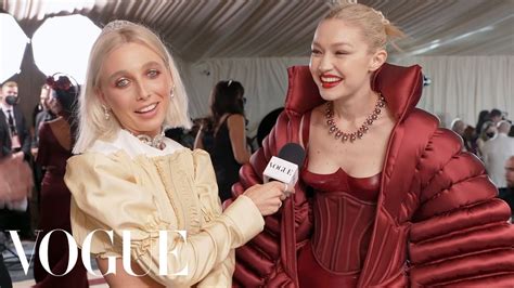 Gigi Hadid On Her Extremely Heavy Met Gala Dress Met Gala 2022 With