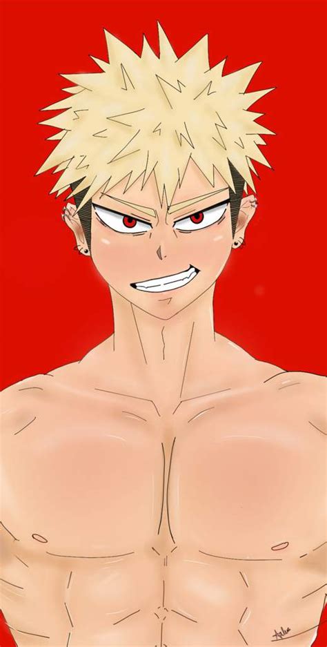 Naked Bakugou My Hero Academia Amino
