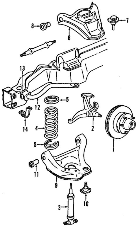 Chevy Trailblazer Front Suspension Diagram