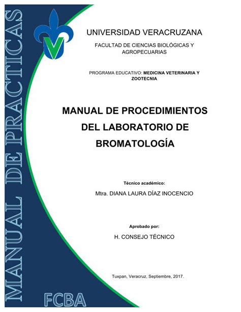 Pdf Manual De Procedimientos Broma De Calidad Sobre Las