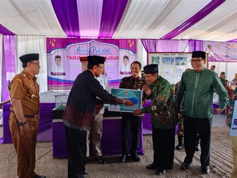 Hadiri Halal Bihalal Tingkat Kecamatan Banjarsari Bupati Ciamis