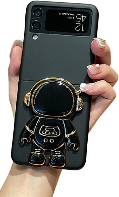 Funda para Samsung Galaxy Z Flip 4 con diseño de astronauta oculto de