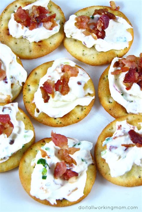 Easy Cream Cheese And Bacon Appetizers Do It All Working Mom Recipe