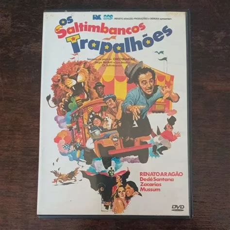 Os Saltimbancos Trapalhões Dvd Original Raríssimo Ed 2001 Frete grátis