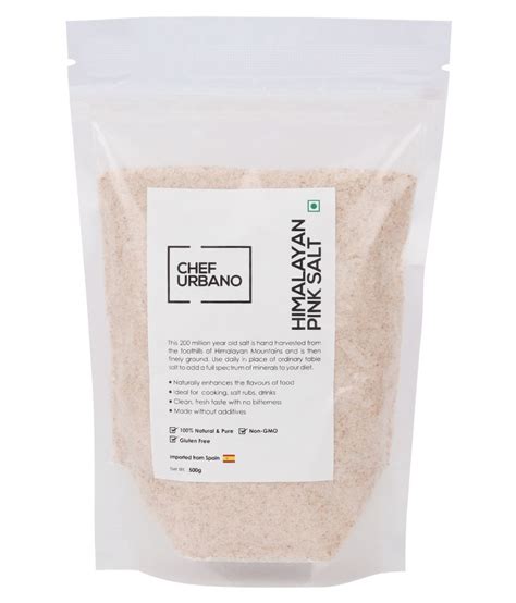 Chef Urbano Himalayan Pink Salt 500 Gm Buy Chef Urbano Himalayan Pink