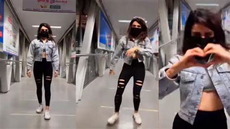 Airport Dance Samantha Ruth Prabhu Shakes Her Legs To Vijays Arabic