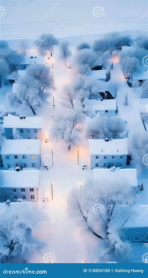 A Strange Snow Scene Stock Illustration Illustration Of Entire 318826180