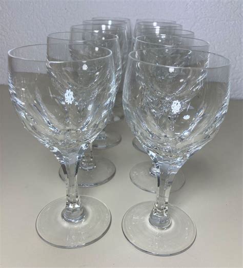 8 ANCIENS SUPERBES VERRES À PIED EN CRISTAL Kaufen auf Ricardo