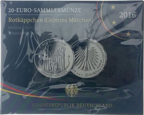 Deutschland Euro A Rotk Ppchen Grimms M Rchen