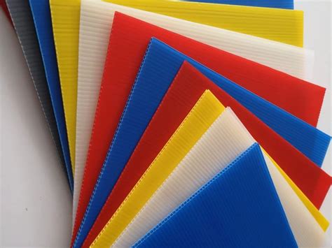 Multicolor Plastic Coloured Pp Sheets For Floor Protection Thickness