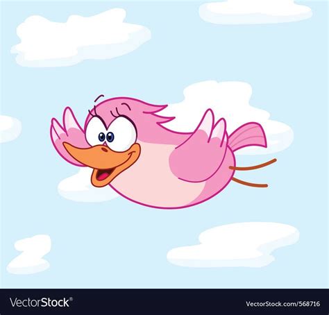 Bird flying vector image on VectorStock | Birds flying, Vector images, Bird