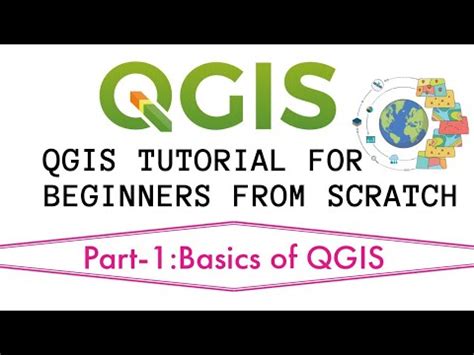 Part Basics Of Qgis Qgis Tutorial For Beginners From Scratch Youtube