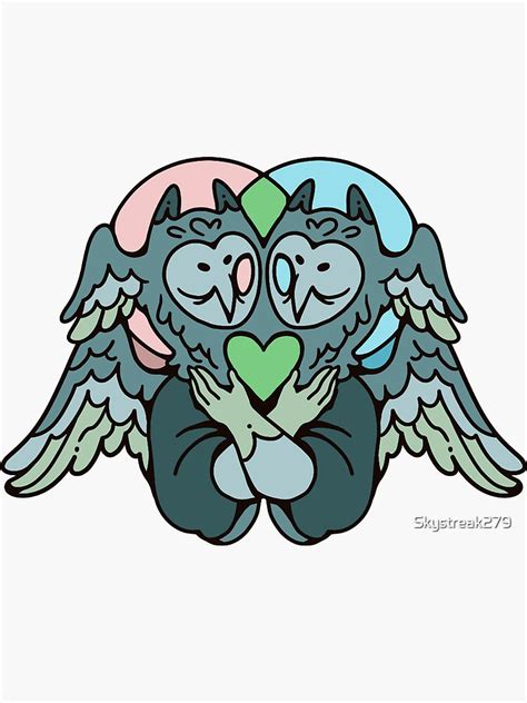 Polysexual Angel Sticker For Sale By Skystreak279 Redbubble