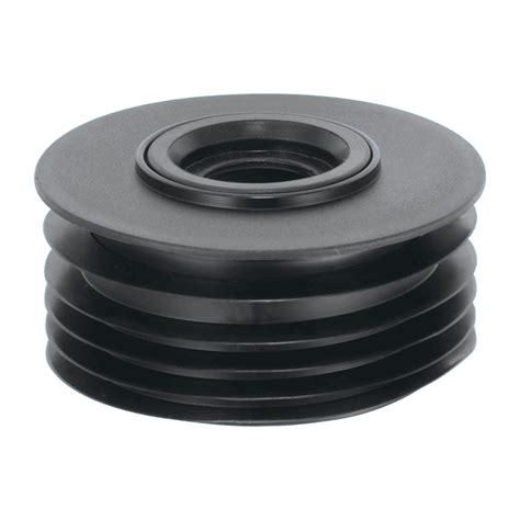 McAlpine DC2 BL Drain Reducer Connector 4 110mm X 1¼ 1½ Black