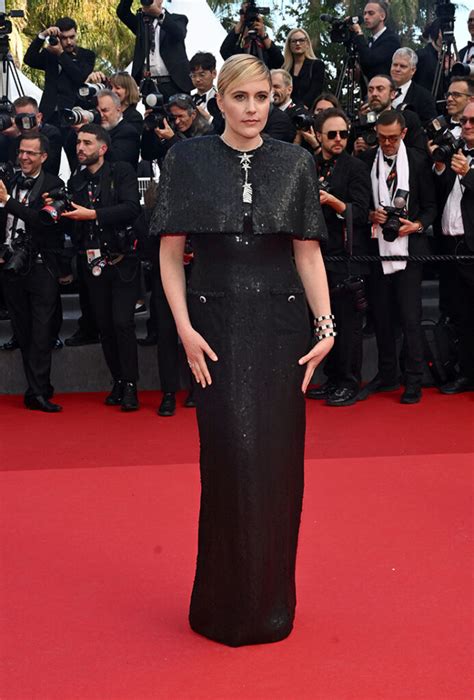 Greta Gerwig Wore Chanel Haute Couture To The Megalopolis Cannes Film