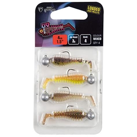 Fox Rage Micro Spikey Fry Mixed UV Colour Pack Loaded Fishingtackle24