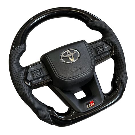 Toyota Land Cruiser Steering Wheel 70 Series Gloss Black — Evorevo4x4