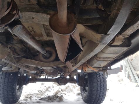 Замена задней банки глушителя и реле поворотов РС-950 — УАЗ 469, 2,4 л ...