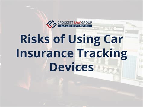 Risks Of Using Car Insurance Tracking Devices