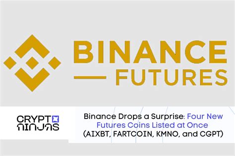 Binance Drops a Surprise: Four New Futures Coins Listed at Once (AIXBT