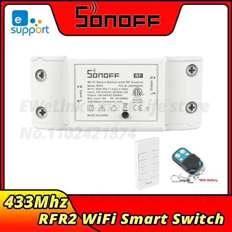 SONOFF Interruptor Inteligente Itead RF R2 Para Automatizaci N Del