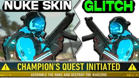 Nuke Skin Glitch In Warzone Season Easy Champions Quest Nuke Skin