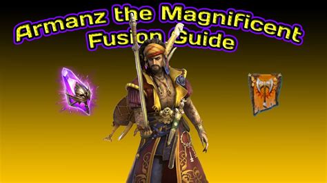 Armanz The Magnificent Fusion Guide I Raid Shadow Legends YouTube