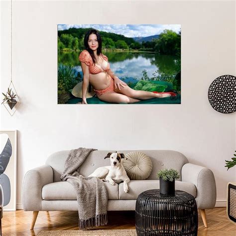 Brunette Hot Sexy Cute Photo X WALL PRINT POSTER EBay
