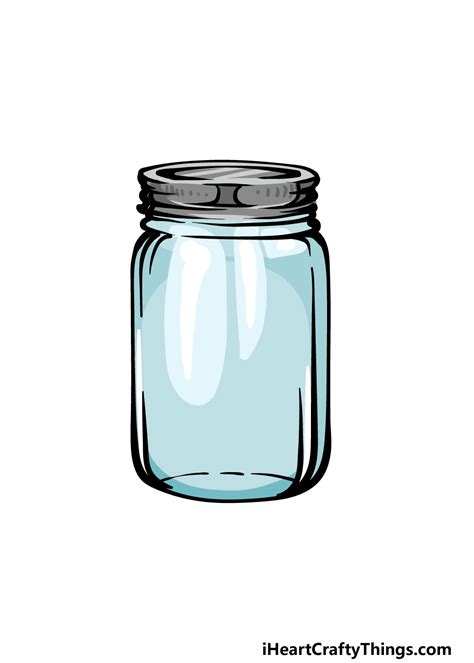 How To Draw An Easy Mason Jar Harris Tharang