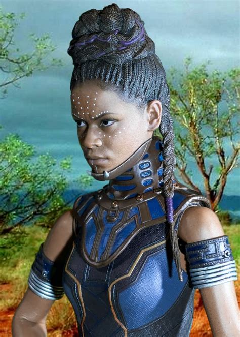 Shuri One Of The Best Head Sculpts Hot Toys Has Ever Done If Not The Best Hair Styles
