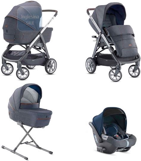 Коляска Inglesina Aptica 3 в 1 Tailor Denim | Предлагаем купить коляски ...