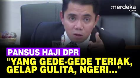 Arteria Pdip Skak Kemenag Di Pansus Haji Dpr Sebut Pihk Besar Teriak