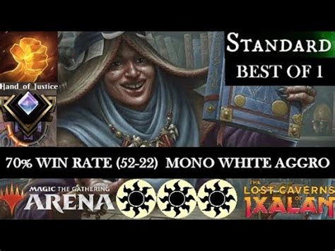 Mono White Aggro Win Rate Mythic Standard Bo Ranked Mtg