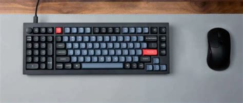 Keychron Q Hot Swappable Rgb Black Mechanical Keyboard Gateron G Pro Red Q M Mwave