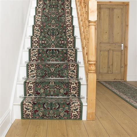 Ottoman Green Stair Runners Stair Carpet Runners From Carpet Runners