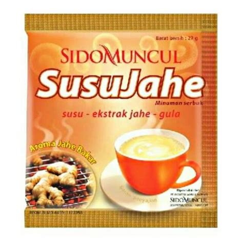 Jual Susu Jahe Gula Aren Sidomuncul G Pcs Shopee Indonesia