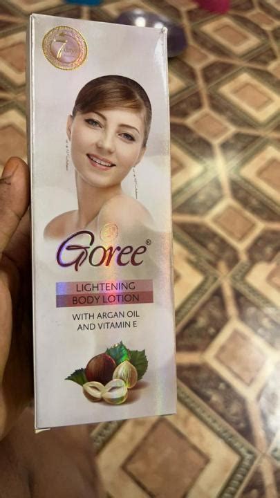 Gori Lightening Body Lotion With Argan Oil Lazada