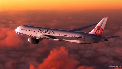 china airlines    microsoft flight simulator msfs