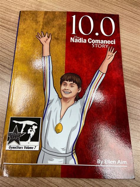 10 0 the Nadia Comaneci story 興趣及遊戲 書本 文具 教科書 Carousell