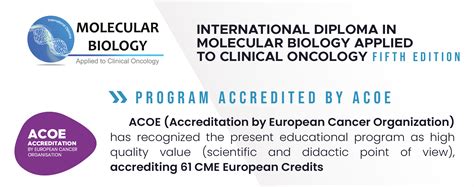 Diplomado Internacional En Biologia Molecular Aplicado A La Oncologia Clinica Quinta Edición