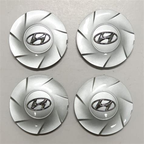 Genuine Aluminum Center Wheel Hub Cap P For Hyundai