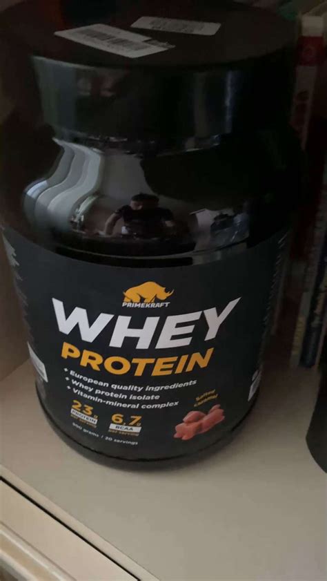 Протеин сывороточный PRIMEKRAFT "Whey Protein", Клубника-банан ...
