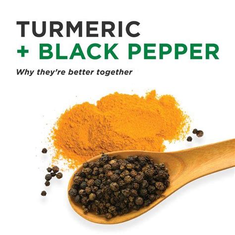 Turmeric And Black Pepper Why They’re Better Together Naturespan® Vitamins Supplements