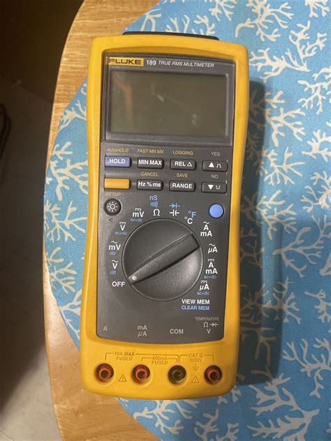 Fluke 189 True Rms Digital Multimeter Parts Only Ebay