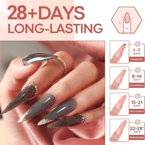 Modelones Modelones Polygel Glitter Colors Set Trasparente Nude Polygel Starter Set Senza