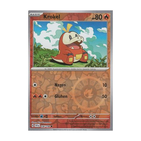 Krokel Reverse Holo Karmesin Und Purpur Pokemon Karte Kaufen