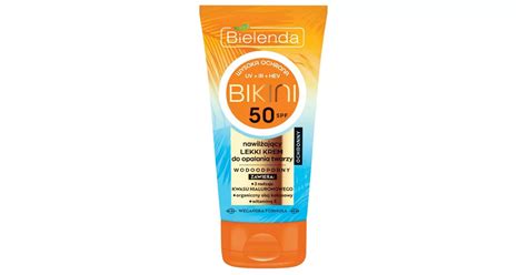 Bielenda Bikini Lekki Krem Do Opalania Twarzy SPF50 50ml Sklep Cocolita